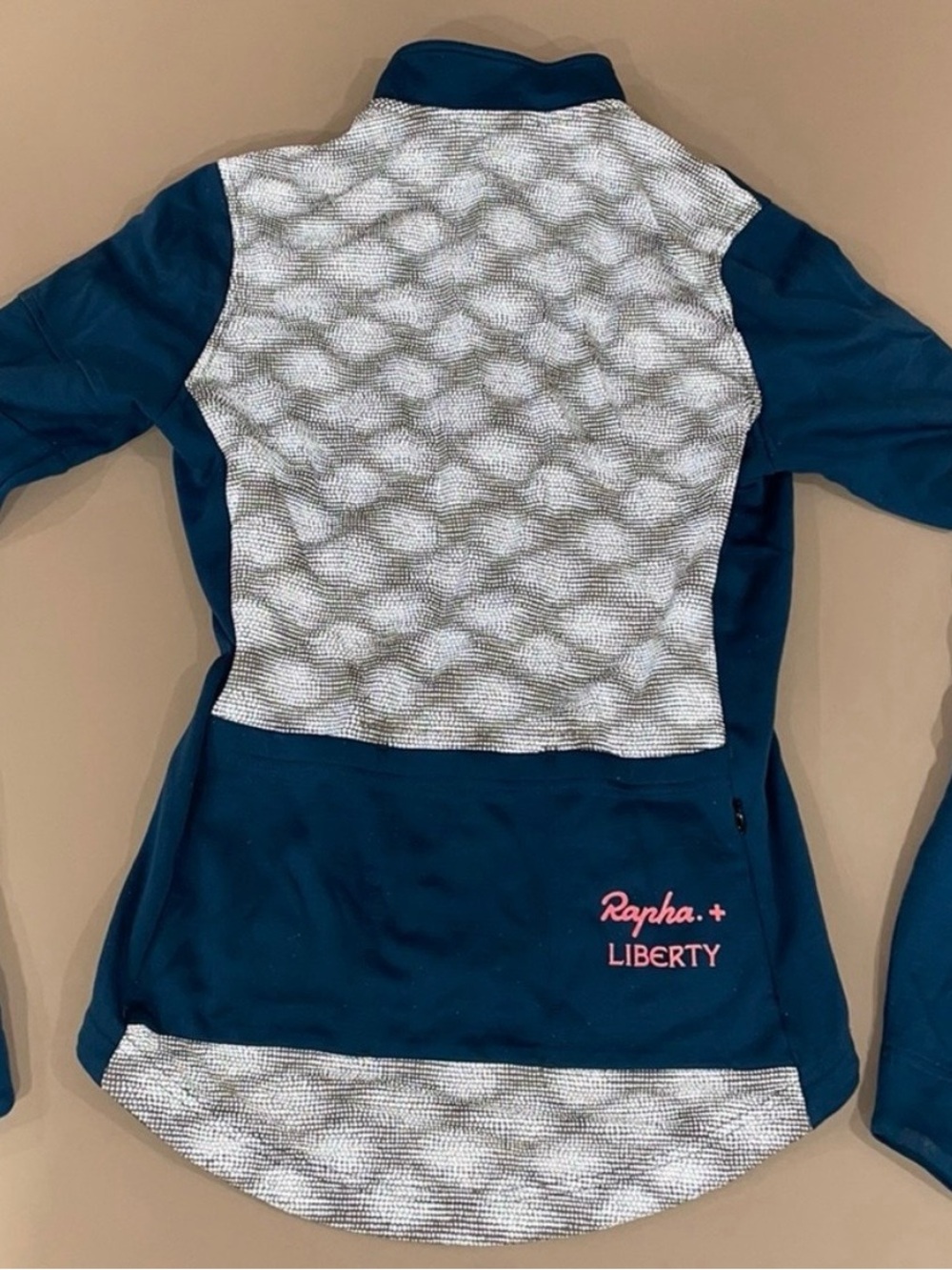 Rapha + Liberty London cool weather reflective jersey women’s small